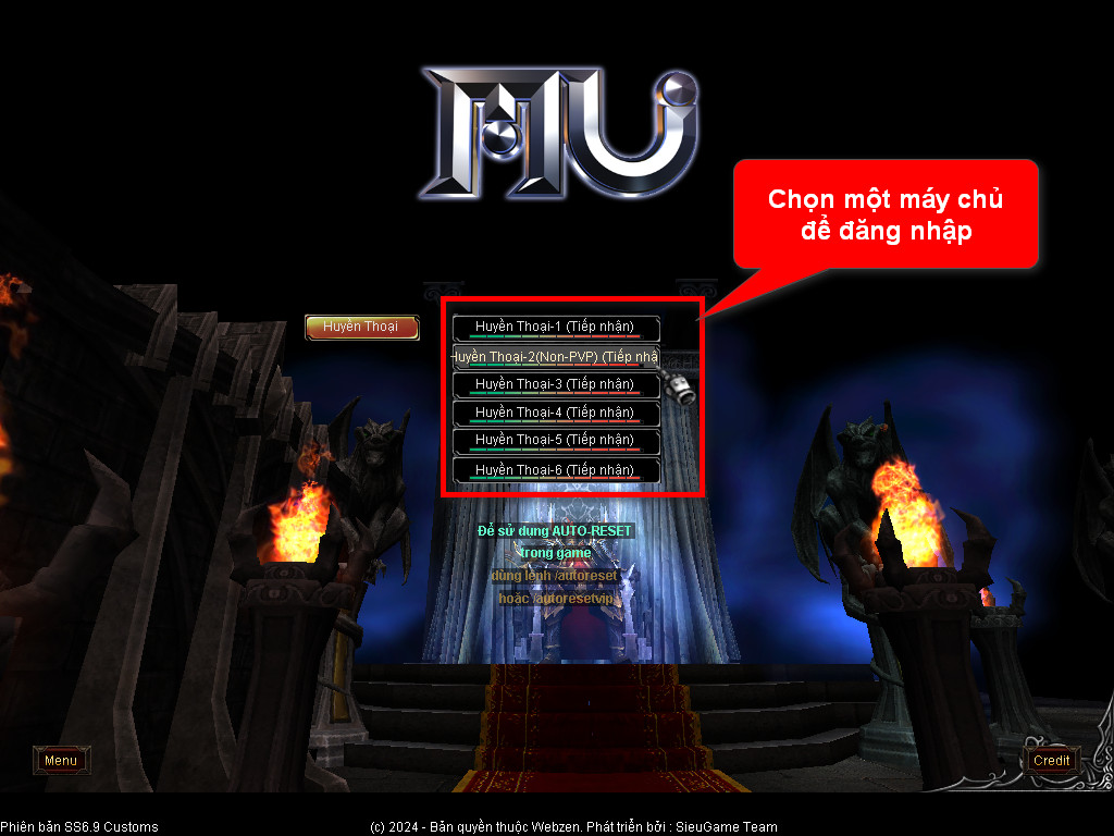 Chức năng chính của Game MU Hoài Niệm Chức năng chính của Game MU Hoài Niệm